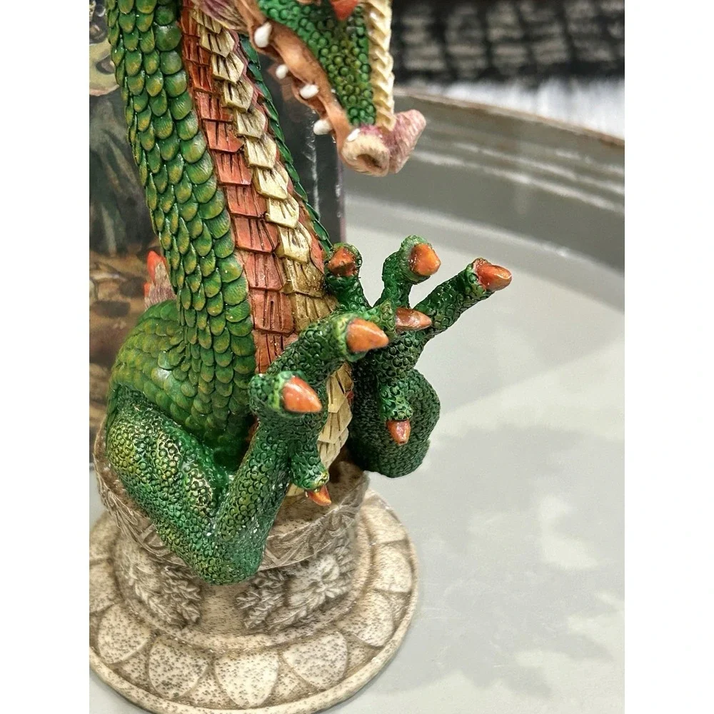 Vintage Rare Myth & Legends Summit Collection Dragon‎ Candle Stick Holder